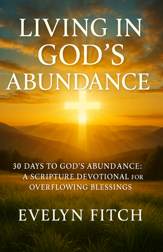 Living in God’s Abundance — 30-Day Scripture Devotional (Digital PDF)