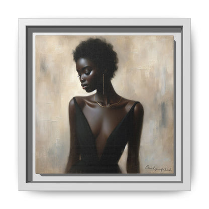 Elegant Framed Art Print, Minimalist Wall Decor, Home Aesthetic, Gift for Her, Affirmation Decor, Modern Artwork