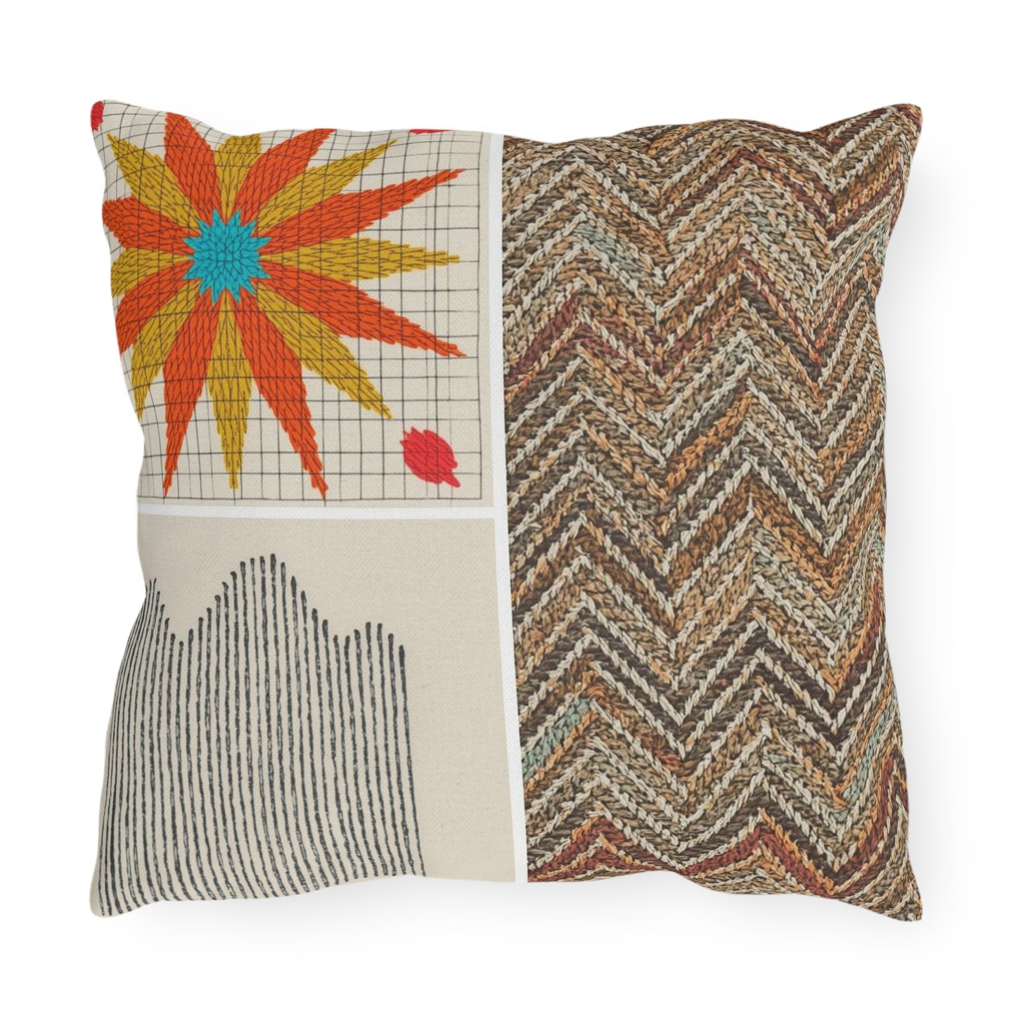 Bohemian Outdoor Pillows | Cozy Garden Decor, Patio Accessories, Summer Vibes, Throw Cushions, Boho Style Home