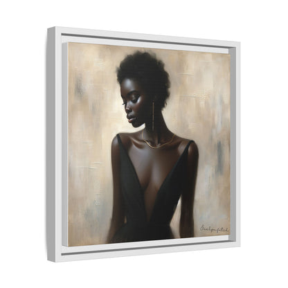 Elegant Framed Art Print, Minimalist Wall Decor, Home Aesthetic, Gift for Her, Affirmation Decor, Modern Artwork