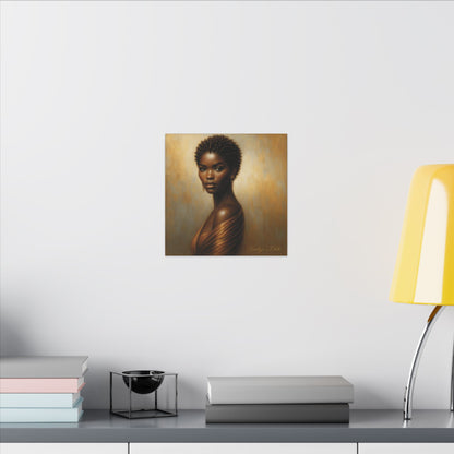 Elegant Portrait Canvas Art - Multi-Size