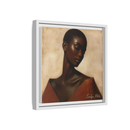 Elegant Framed Art Print, Home Decor, African American Art, Wall Art, Gift for Her, Modern Decor