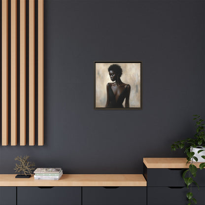 Elegant Framed Art Print, Minimalist Wall Decor, Home Aesthetic, Gift for Her, Affirmation Decor, Modern Artwork