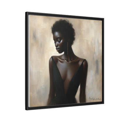 Elegant Framed Art Print, Minimalist Wall Decor, Home Aesthetic, Gift for Her, Affirmation Decor, Modern Artwork