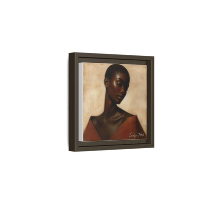 Elegant Framed Art Print, Home Decor, African American Art, Wall Art, Gift for Her, Modern Decor