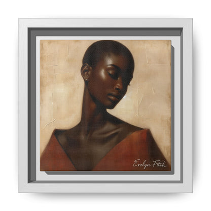 Elegant Framed Art Print, Home Decor, African American Art, Wall Art, Gift for Her, Modern Decor
