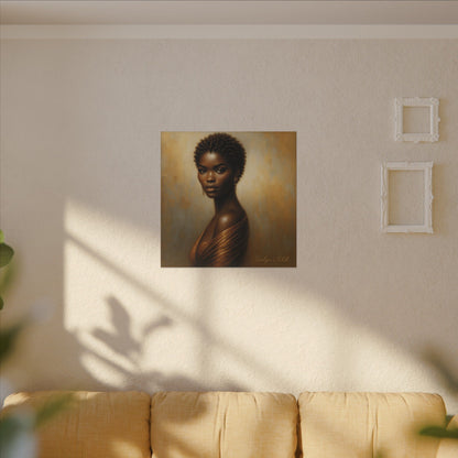 Elegant Portrait Canvas Art - Multi-Size