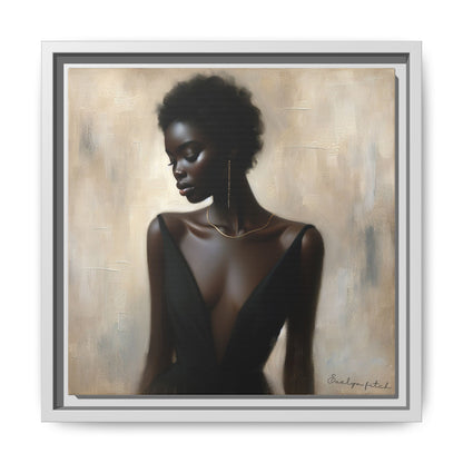 Elegant Framed Art Print, Minimalist Wall Decor, Home Aesthetic, Gift for Her, Affirmation Decor, Modern Artwork