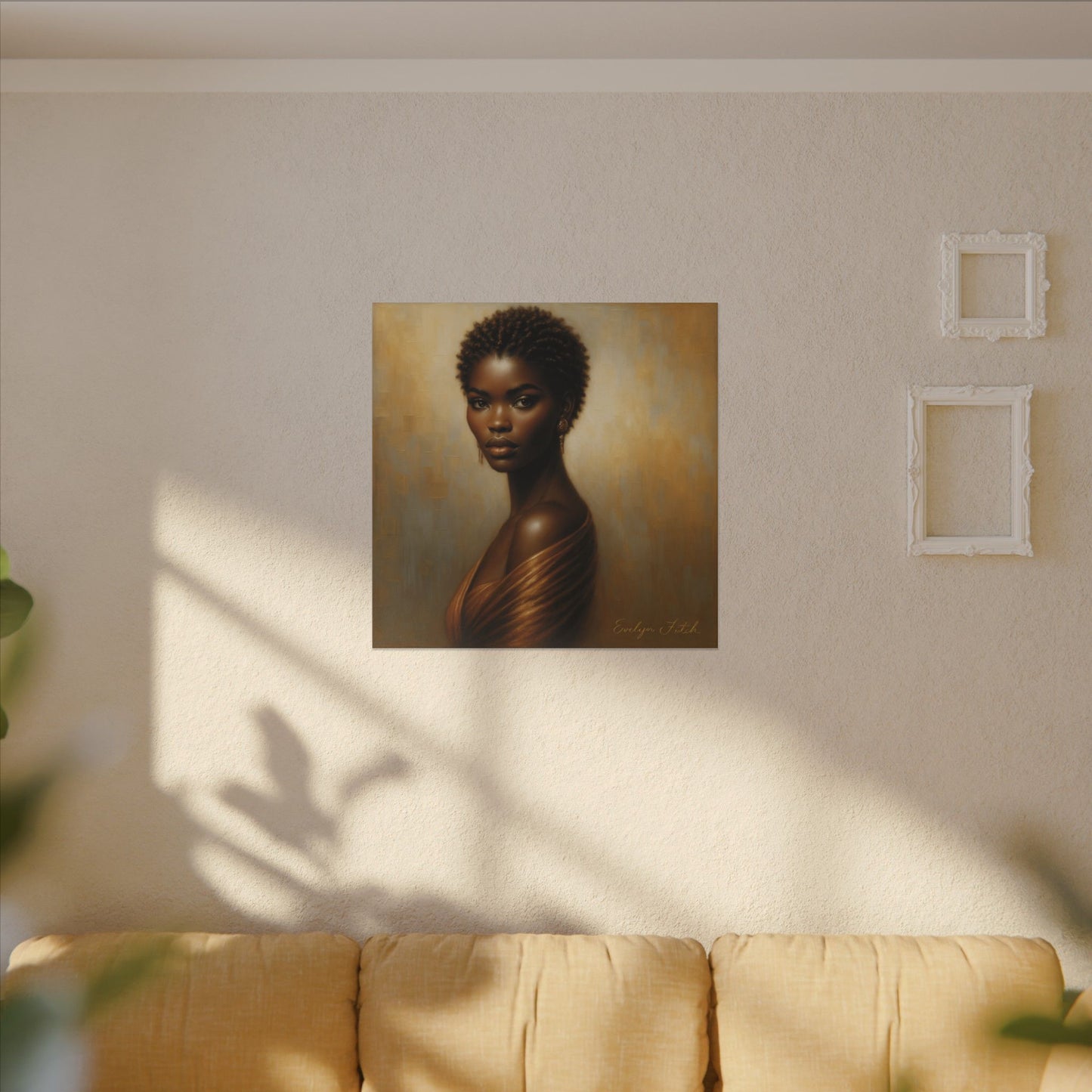 Elegant Portrait Canvas Art - Multi-Size