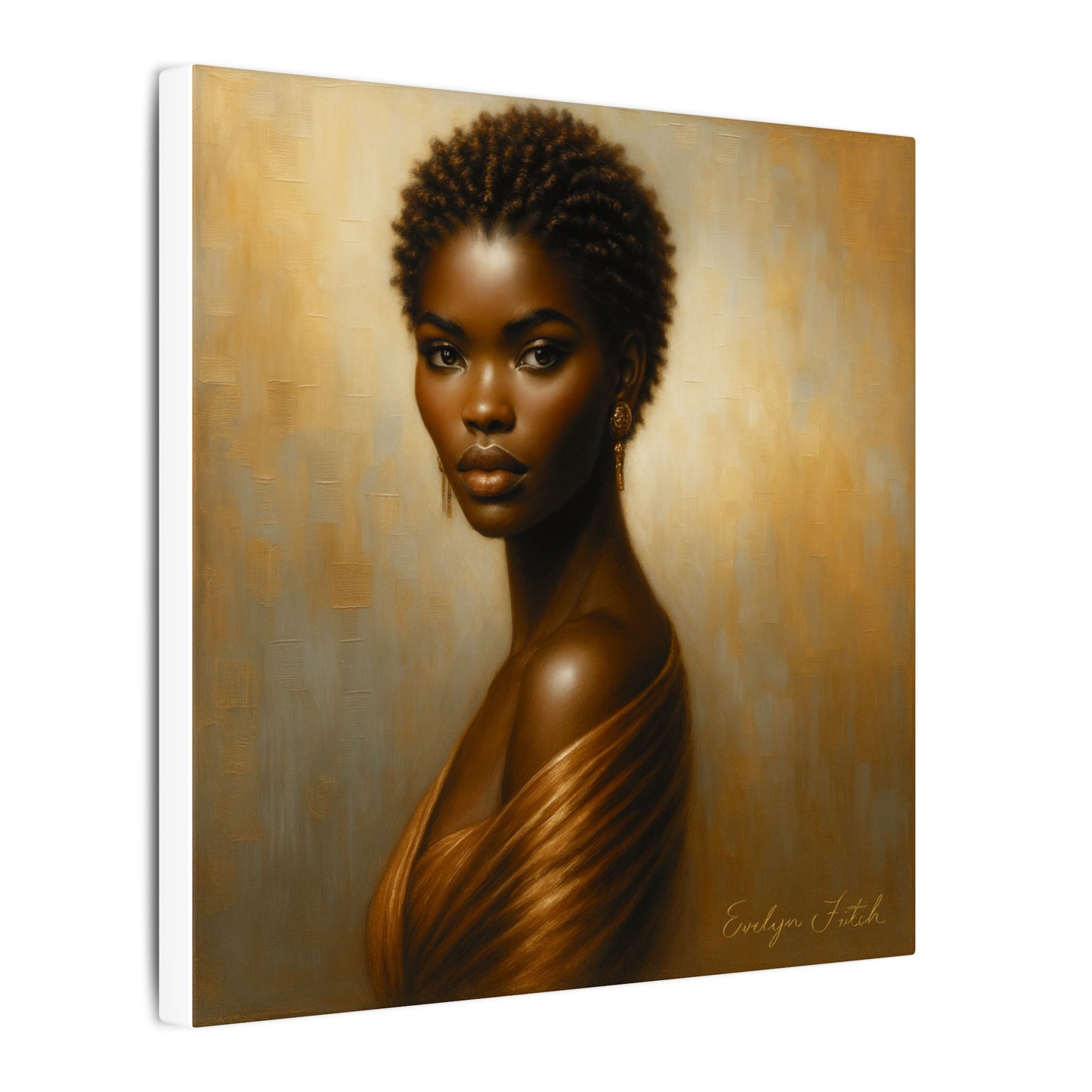Elegant Portrait Canvas Art - Multi-Size