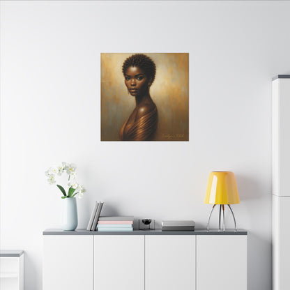 Elegant Portrait Canvas Art - Multi-Size