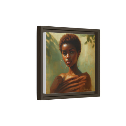 Framed Wall Art, Ethereal Portrait of a Woman, Home Decor, Gift for Her, Modern Artwork, Minimalist