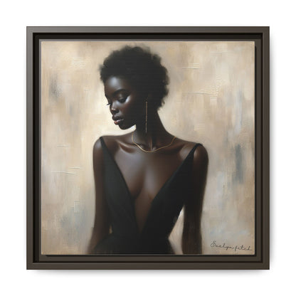 Elegant Framed Art Print, Minimalist Wall Decor, Home Aesthetic, Gift for Her, Affirmation Decor, Modern Artwork