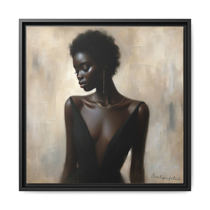 Elegant Framed Art Print, Minimalist Wall Decor, Home Aesthetic, Gift for Her, Affirmation Decor, Modern Artwork