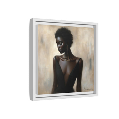 Elegant Framed Art Print, Minimalist Wall Decor, Home Aesthetic, Gift for Her, Affirmation Decor, Modern Artwork