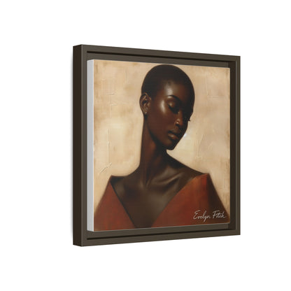 Elegant Framed Art Print, Home Decor, African American Art, Wall Art, Gift for Her, Modern Decor