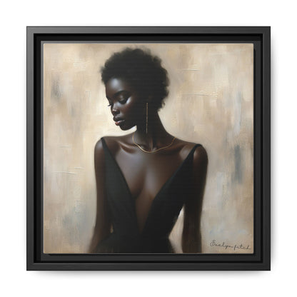 Elegant Framed Art Print, Minimalist Wall Decor, Home Aesthetic, Gift for Her, Affirmation Decor, Modern Artwork