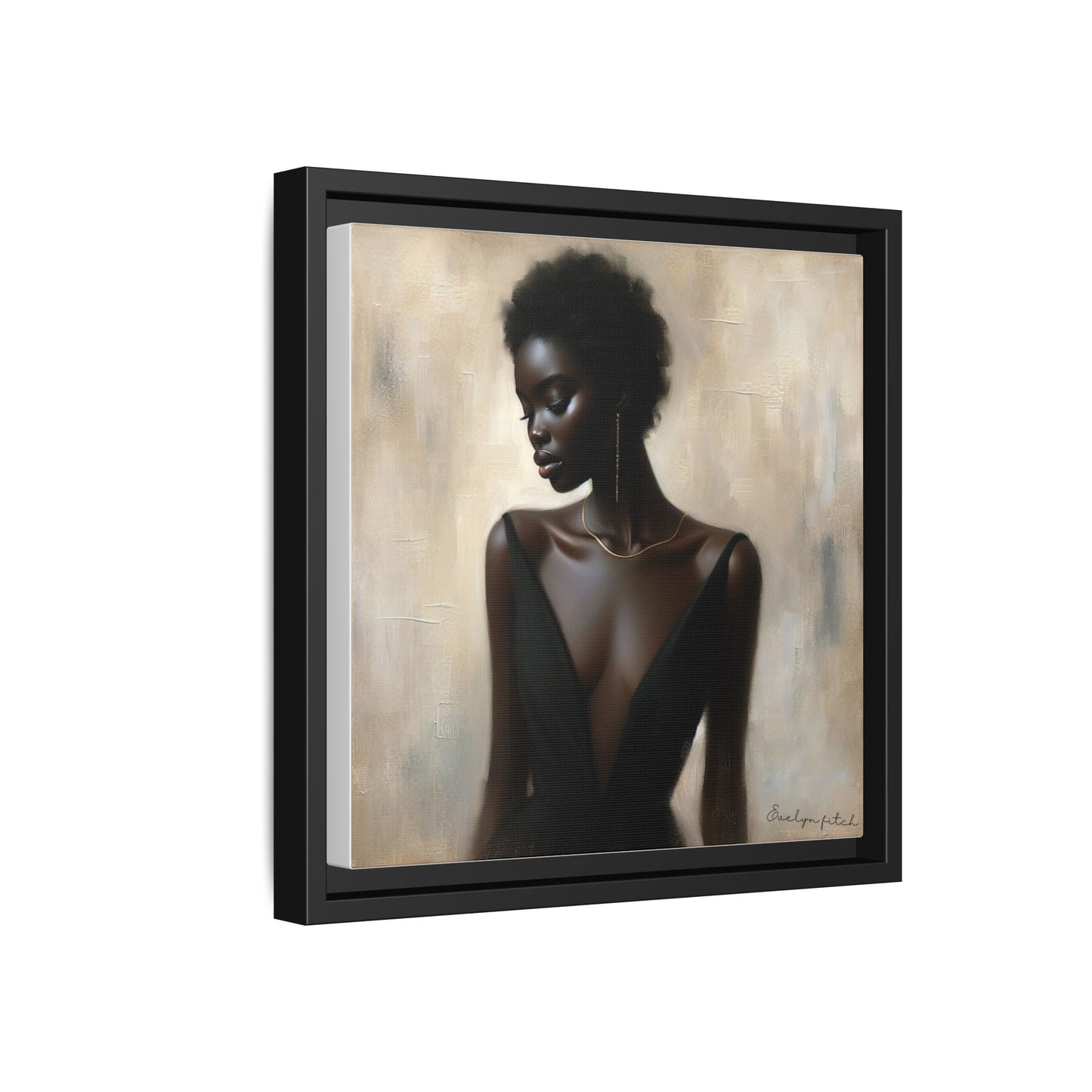 Elegant Framed Art Print, Minimalist Wall Decor, Home Aesthetic, Gift for Her, Affirmation Decor, Modern Artwork