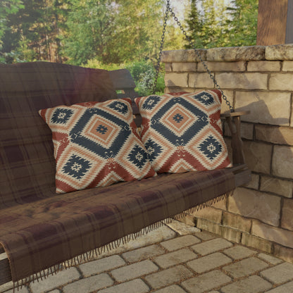 Stylish Outdoor Pillows - Bohemian Decor for Patios, Terraces, Porches, Camping, Home Accents, Cozy Gatherings