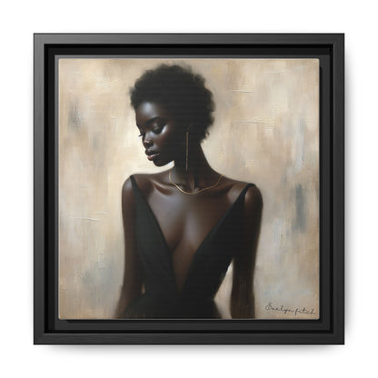 Elegant Framed Art Print, Minimalist Wall Decor, Home Aesthetic, Gift for Her, Affirmation Decor, Modern Artwork