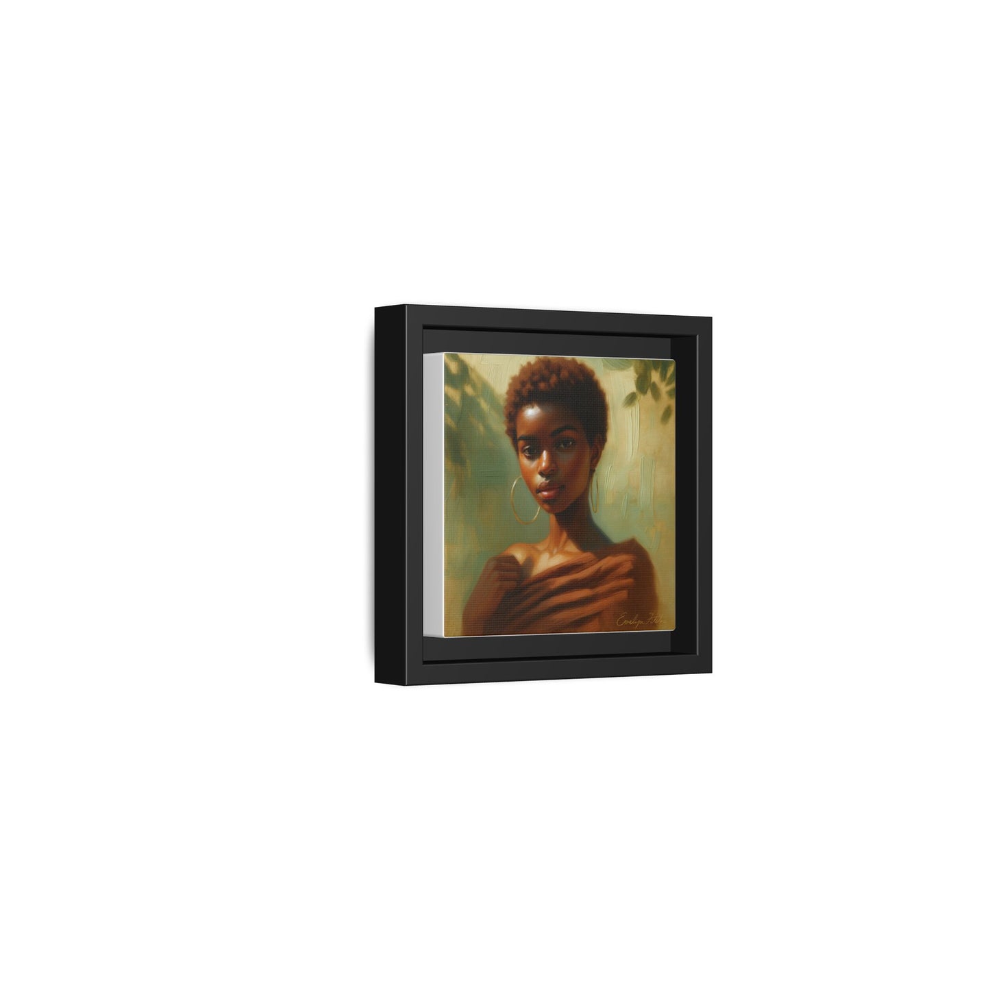 Framed Wall Art, Ethereal Portrait of a Woman, Home Decor, Gift for Her, Modern Artwork, Minimalist