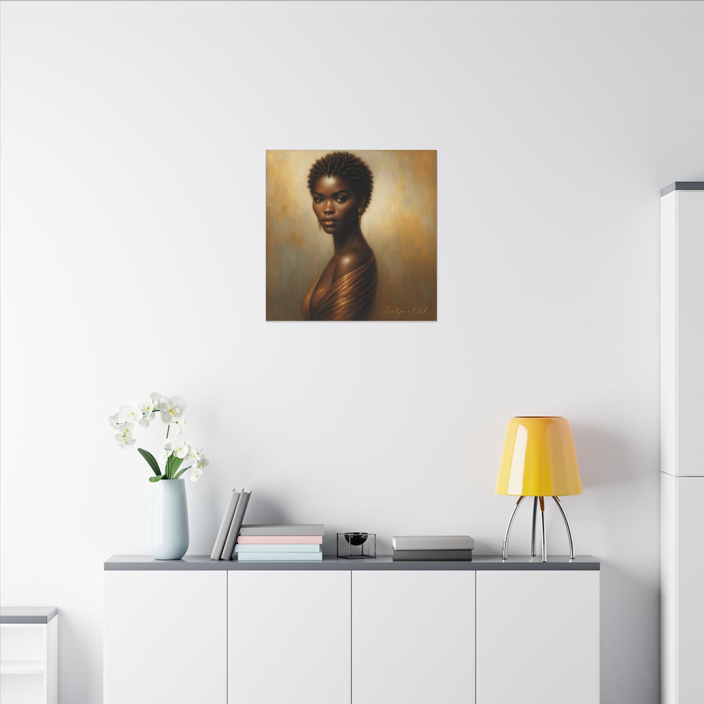 Elegant Portrait Canvas Art - Multi-Size