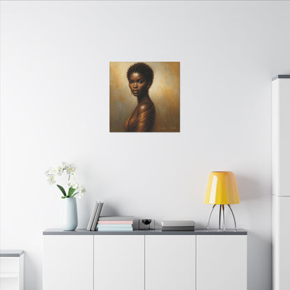 Elegant Portrait Canvas Art - Multi-Size