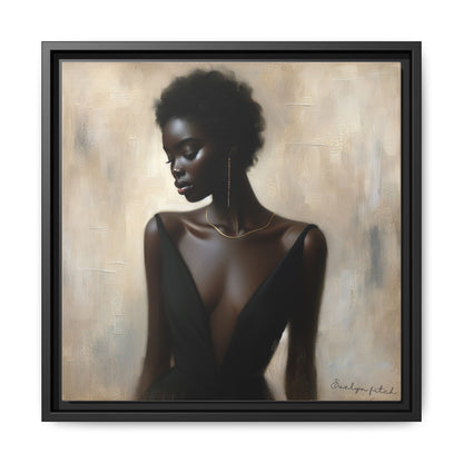 Elegant Framed Art Print, Minimalist Wall Decor, Home Aesthetic, Gift for Her, Affirmation Decor, Modern Artwork