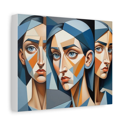 Stylish Abstract Art Canvas Print, Unique Home Decor, Modern Wall Art, Contemporary Gallery Decor, Gift for Art Lovers
