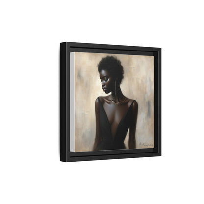 Elegant Framed Art Print, Minimalist Wall Decor, Home Aesthetic, Gift for Her, Affirmation Decor, Modern Artwork