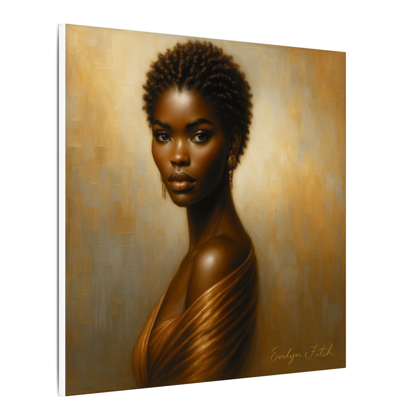 Elegant Portrait Canvas Art - Multi-Size
