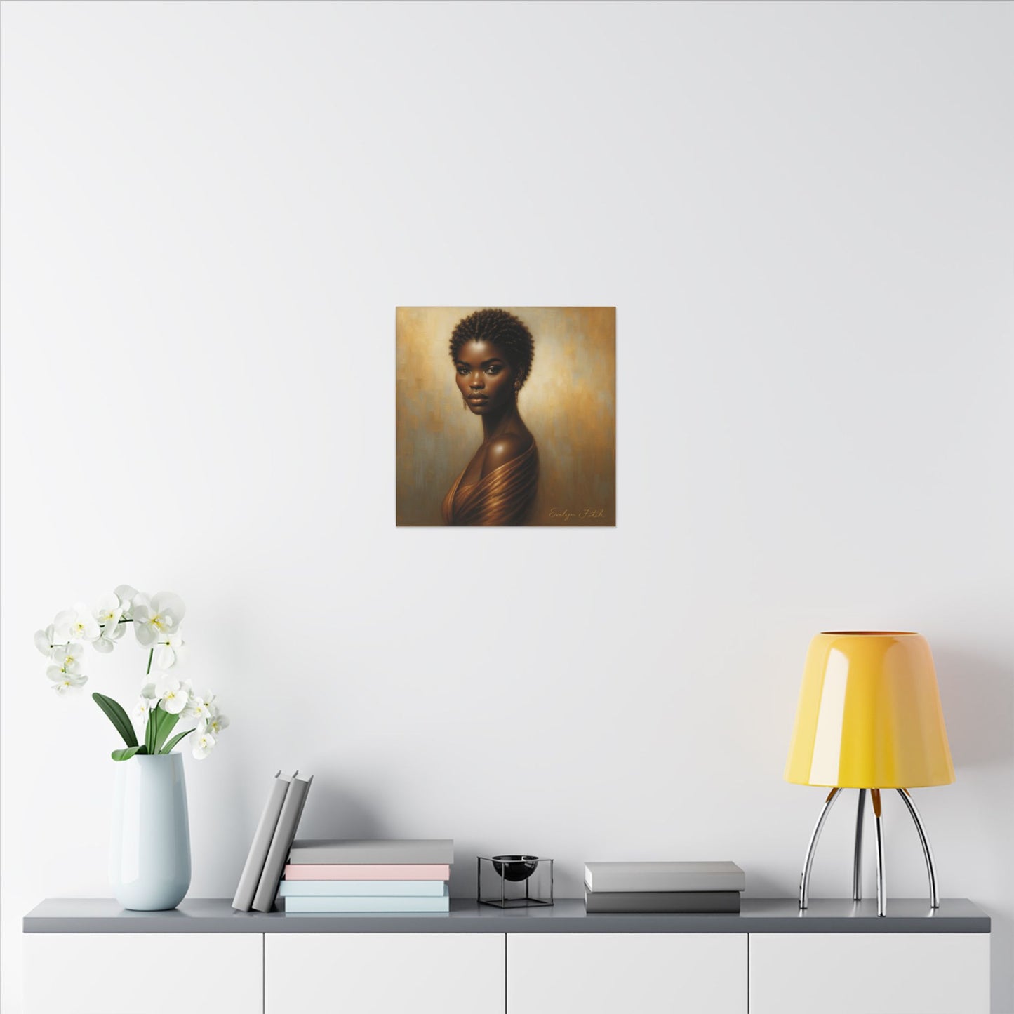 Elegant Portrait Canvas Art - Multi-Size