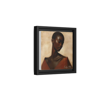 Elegant Framed Art Print, Home Decor, African American Art, Wall Art, Gift for Her, Modern Decor