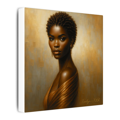 Elegant Portrait Canvas Art - Multi-Size