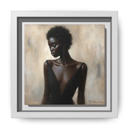 Elegant Framed Art Print, Minimalist Wall Decor, Home Aesthetic, Gift for Her, Affirmation Decor, Modern Artwork