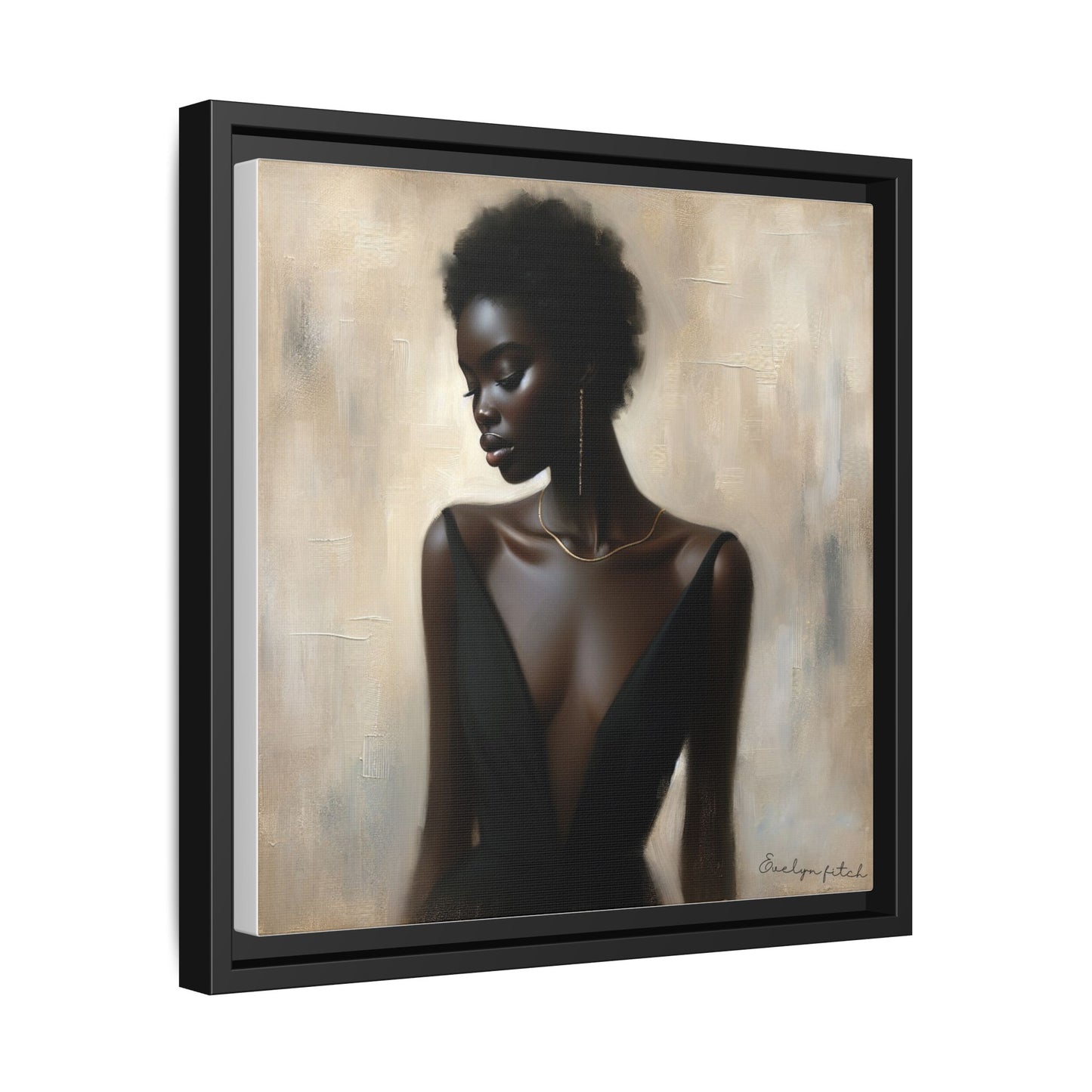 Elegant Framed Art Print, Minimalist Wall Decor, Home Aesthetic, Gift for Her, Affirmation Decor, Modern Artwork