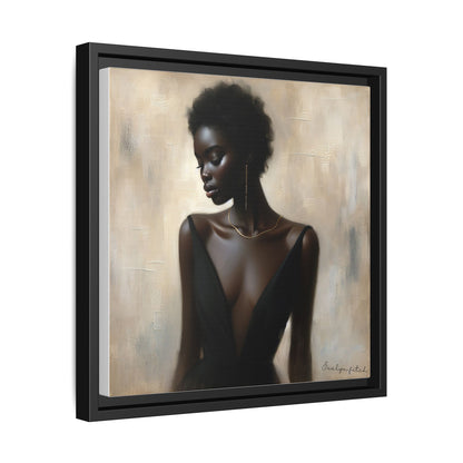 Elegant Framed Art Print, Minimalist Wall Decor, Home Aesthetic, Gift for Her, Affirmation Decor, Modern Artwork