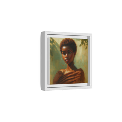 Framed Wall Art, Ethereal Portrait of a Woman, Home Decor, Gift for Her, Modern Artwork, Minimalist