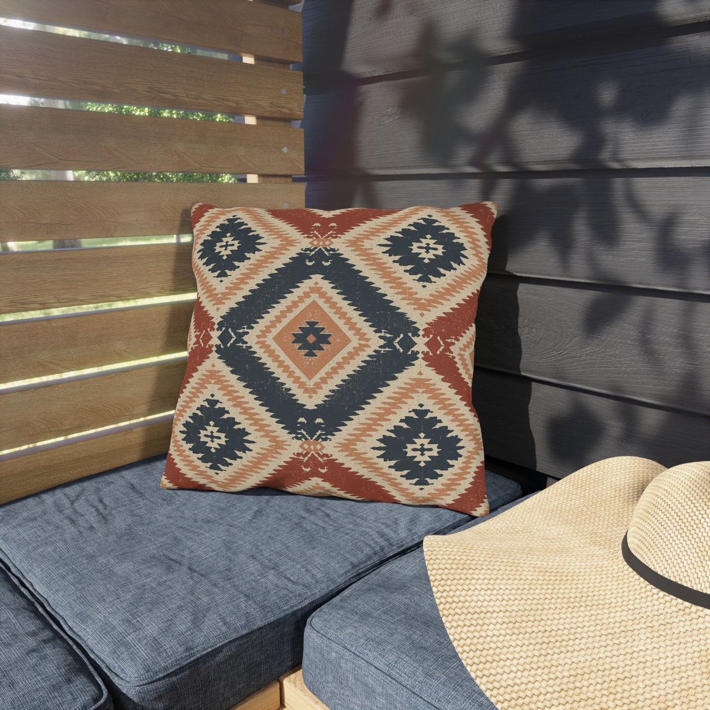 Stylish Outdoor Pillows - Bohemian Decor for Patios, Terraces, Porches, Camping, Home Accents, Cozy Gatherings