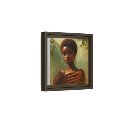 Framed Wall Art, Ethereal Portrait of a Woman, Home Decor, Gift for Her, Modern Artwork, Minimalist