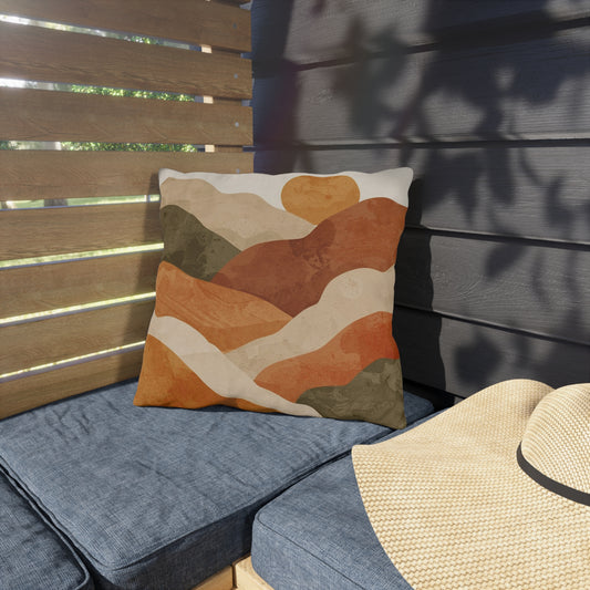 Warm Earthy Outdoor Pillows, Cozy Patio Decor, Bohemian Home Accents, Nature-Inspired Cushion Covers, Perfect for Outdoors, Gifts for [...]