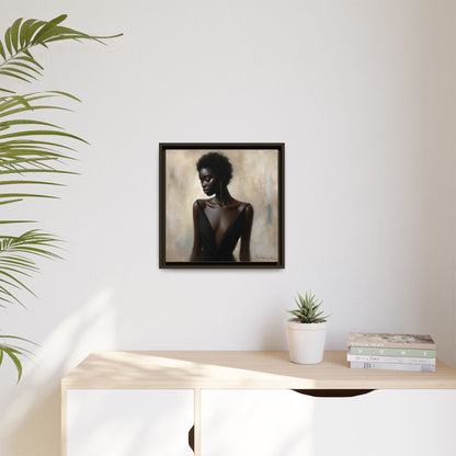 Elegant Framed Art Print, Minimalist Wall Decor, Home Aesthetic, Gift for Her, Affirmation Decor, Modern Artwork