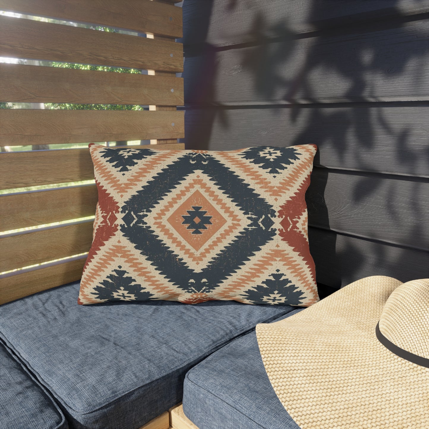 Stylish Outdoor Pillows - Bohemian Decor for Patios, Terraces, Porches, Camping, Home Accents, Cozy Gatherings