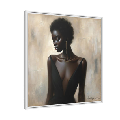 Elegant Framed Art Print, Minimalist Wall Decor, Home Aesthetic, Gift for Her, Affirmation Decor, Modern Artwork