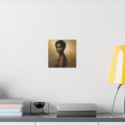 Elegant Portrait Canvas Art - Multi-Size