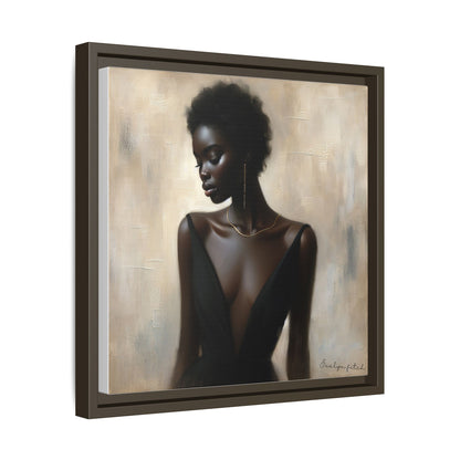 Elegant Framed Art Print, Minimalist Wall Decor, Home Aesthetic, Gift for Her, Affirmation Decor, Modern Artwork