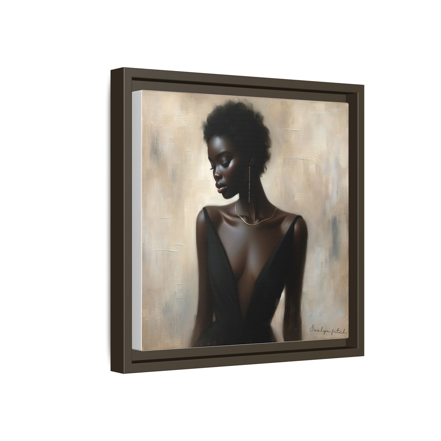 Elegant Framed Art Print, Minimalist Wall Decor, Home Aesthetic, Gift for Her, Affirmation Decor, Modern Artwork