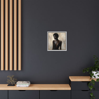 Elegant Framed Art Print, Minimalist Wall Decor, Home Aesthetic, Gift for Her, Affirmation Decor, Modern Artwork