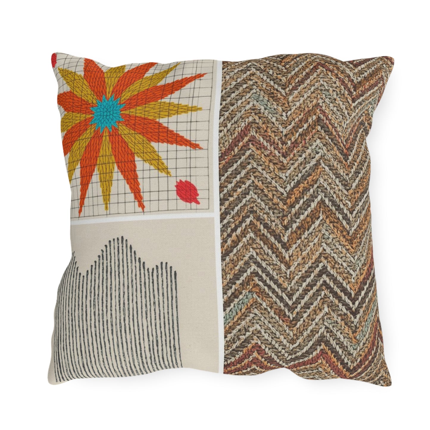 Bohemian Outdoor Pillows | Cozy Garden Decor, Patio Accessories, Summer Vibes, Throw Cushions, Boho Style Home
