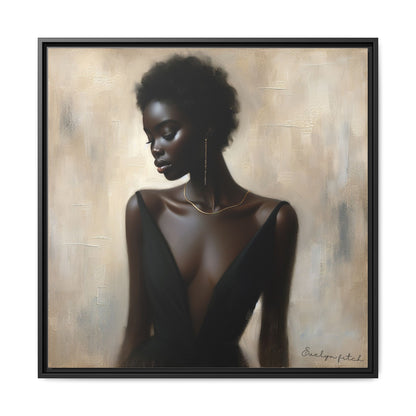 Elegant Framed Art Print, Minimalist Wall Decor, Home Aesthetic, Gift for Her, Affirmation Decor, Modern Artwork